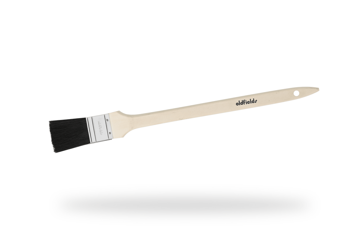 Offset Radiator Brush-Wooden Handle