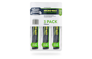 Pro Series Maximum Performance Microfibre 10mm Nap (3 Pack)