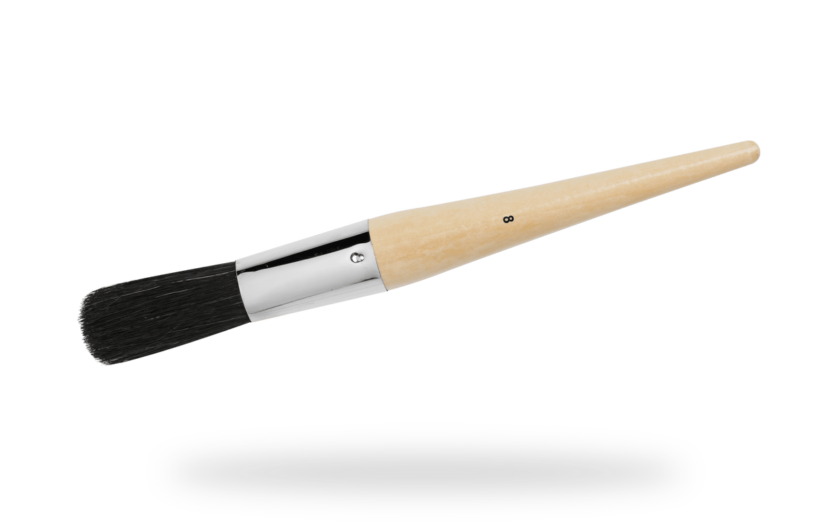 Sash Tools Nickel Ferrule Wooden Handle