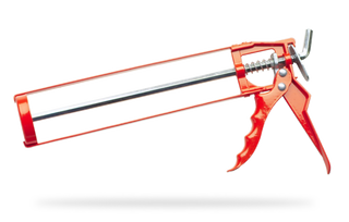 Caulking Gun Skeleton Orange